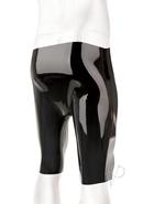 Prowler Red Latex Shorts - Medium - Black